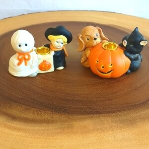 Little Halloween Candle Holders